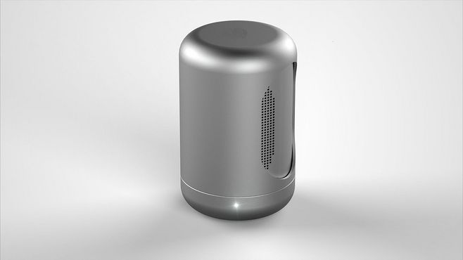 筒韻·藍牙音響 工業美學與功能融合的聲學藝術品